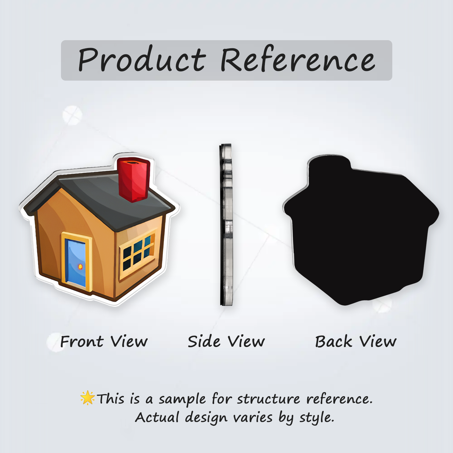 Fridge Magnet: House