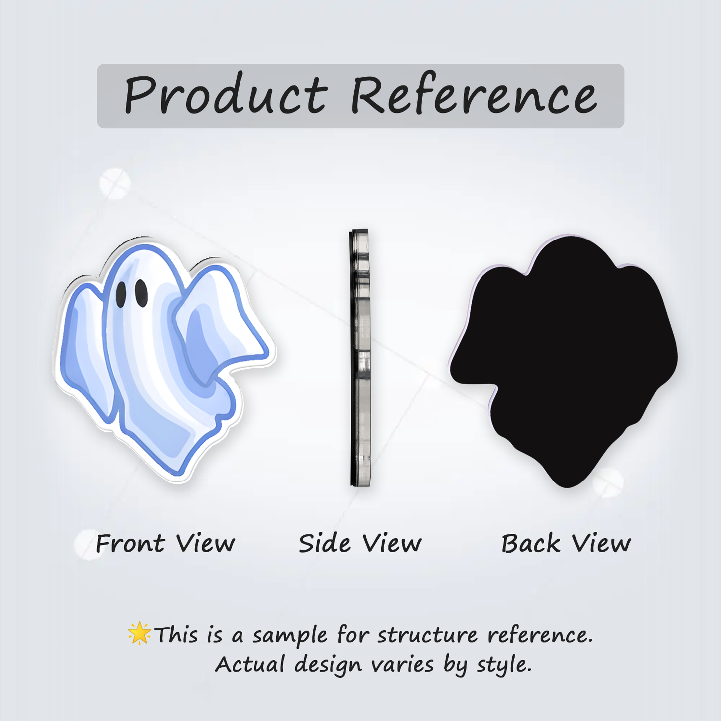 Fridge Magnet: Ghost