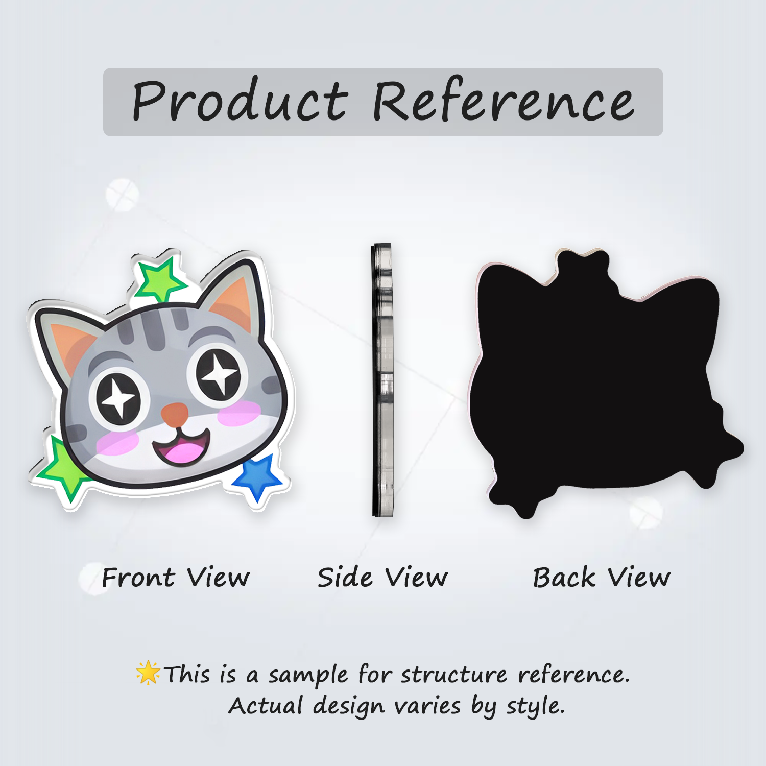 Fridge Magnet: Kitten