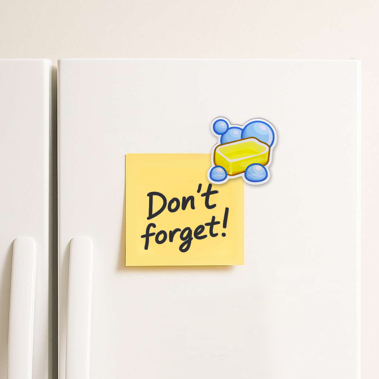 Fridge Magnet: Soap