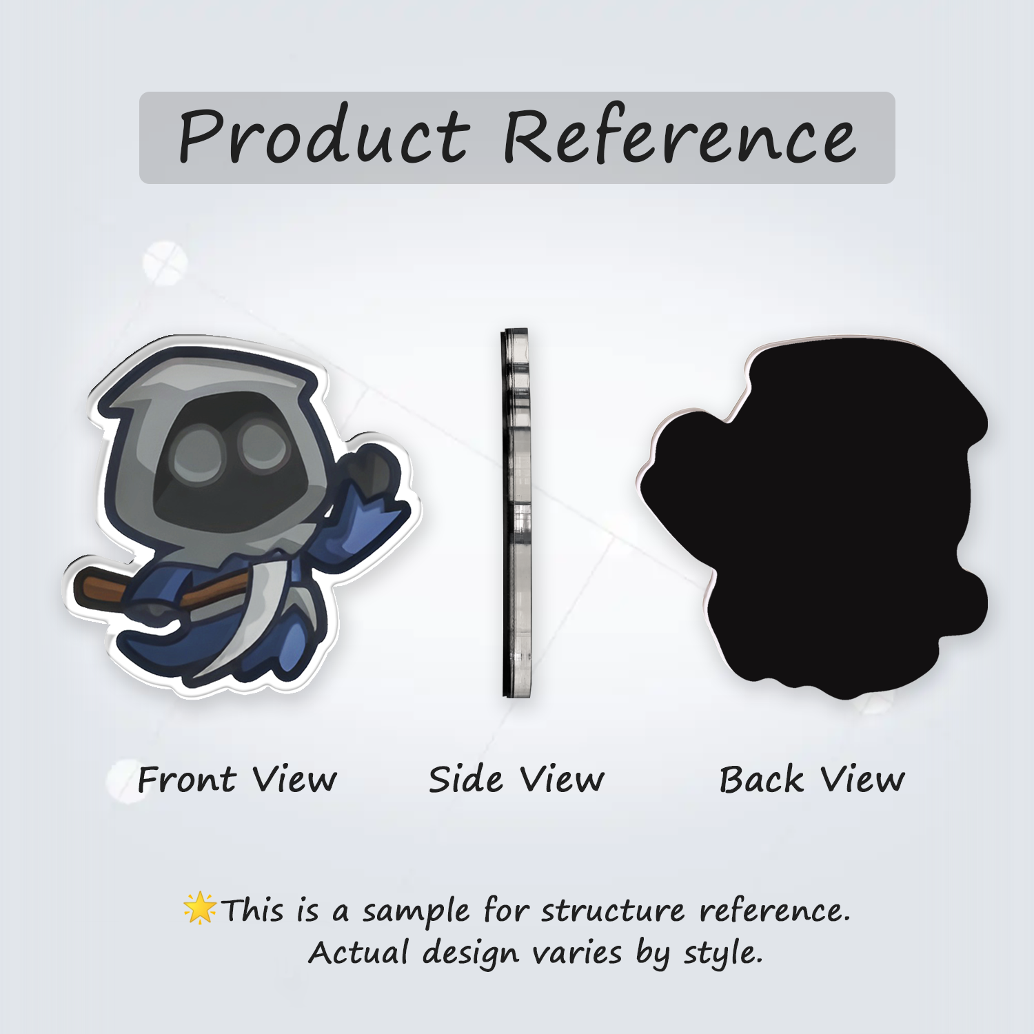 Fridge Magnet: Reaper