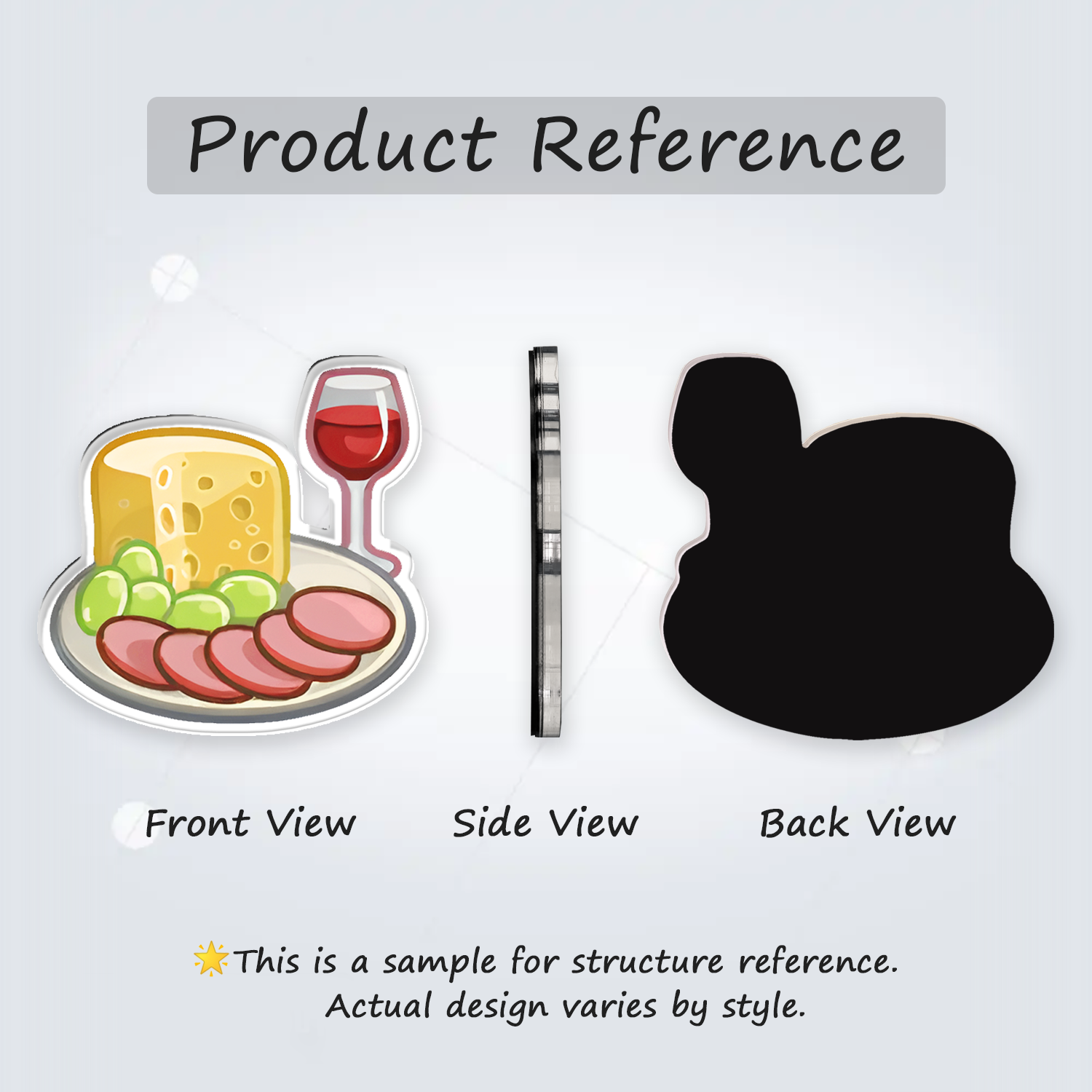 Fridge Magnet: Foodie