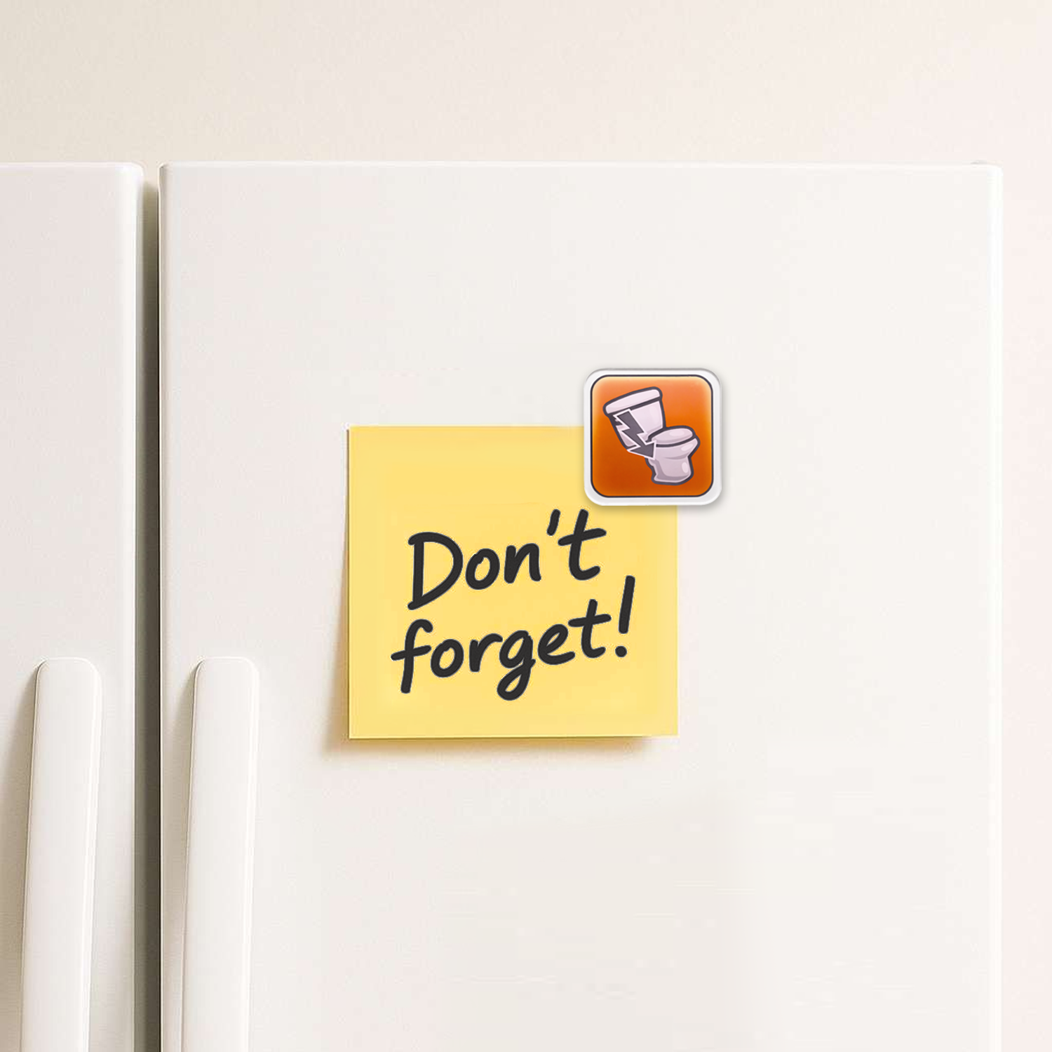 Fridge Magnet: Uncomfortable