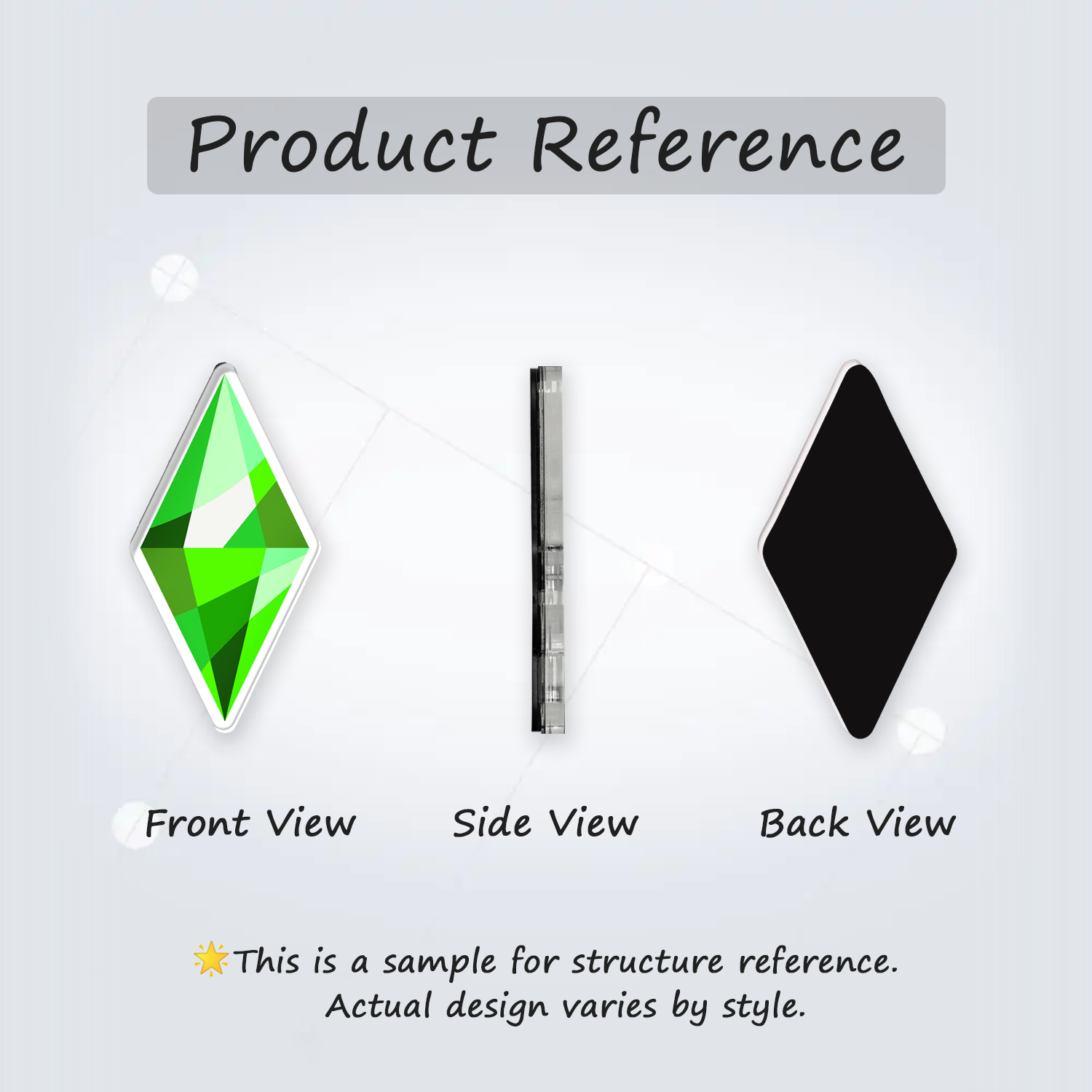 Fridge Magnet: Green Plumbob