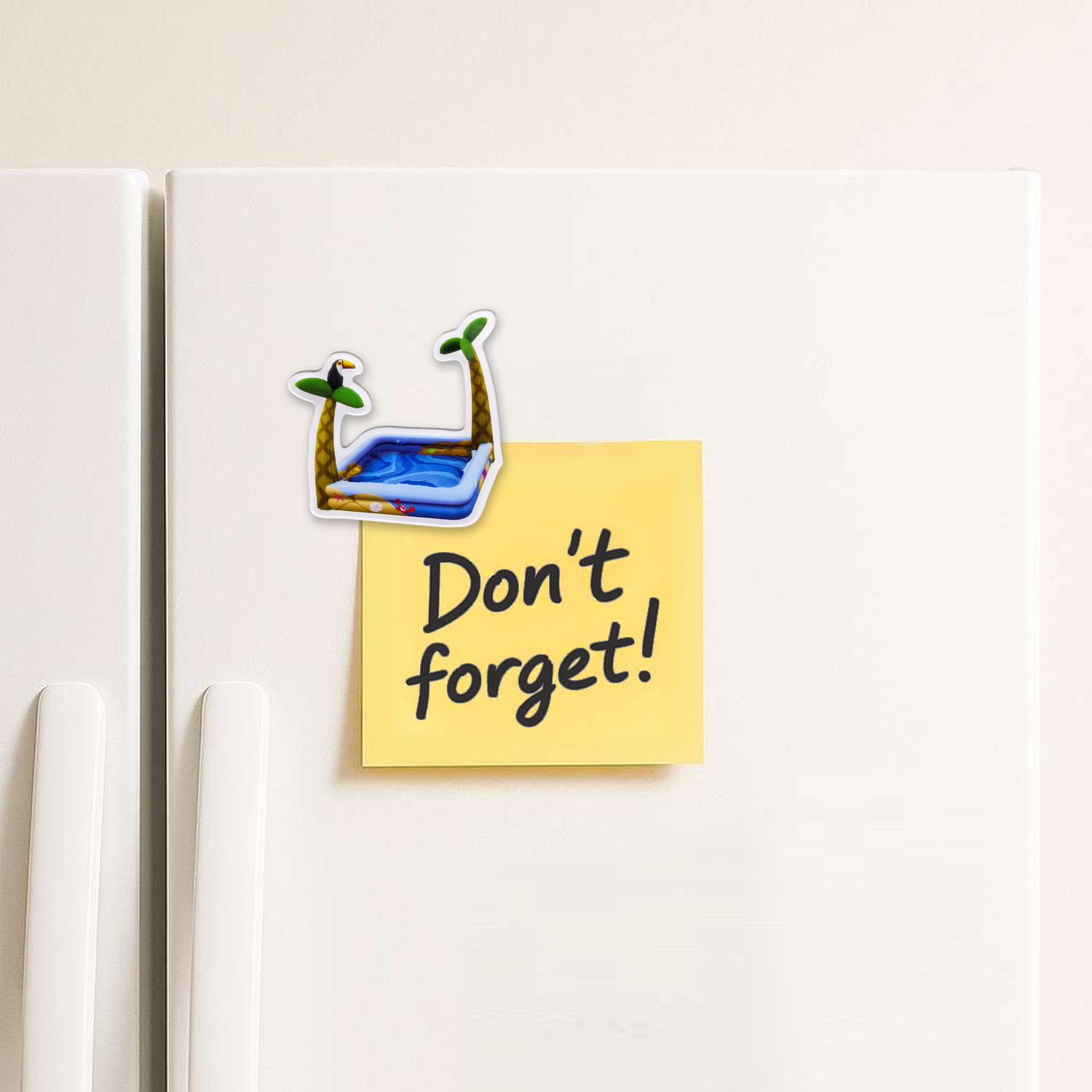 Fridge Magnet: Kiddle Pool