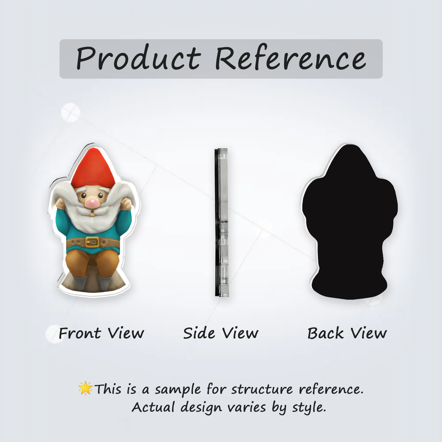 Fridge Magnet: Gnome