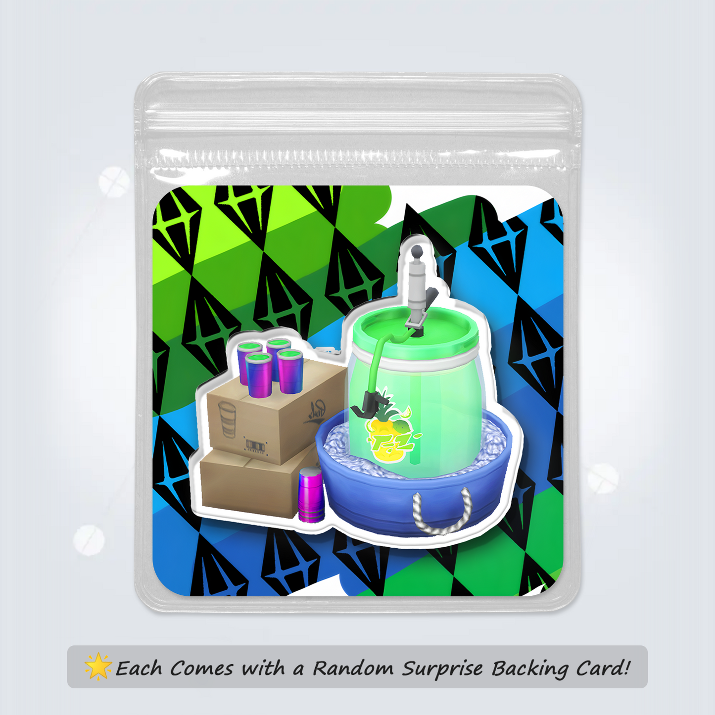 Fridge Magnet: Lime Juice Keg