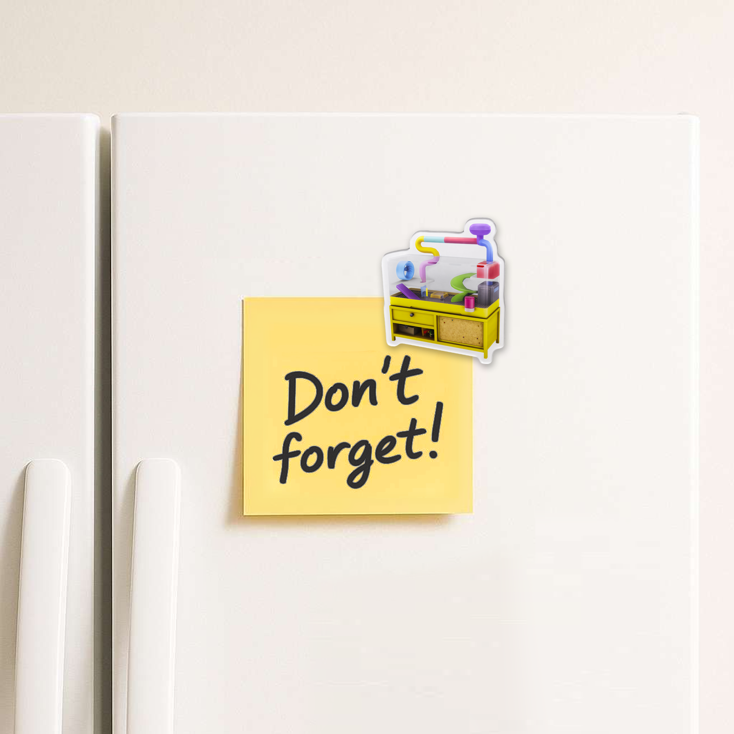 Fridge Magnet: Hammy