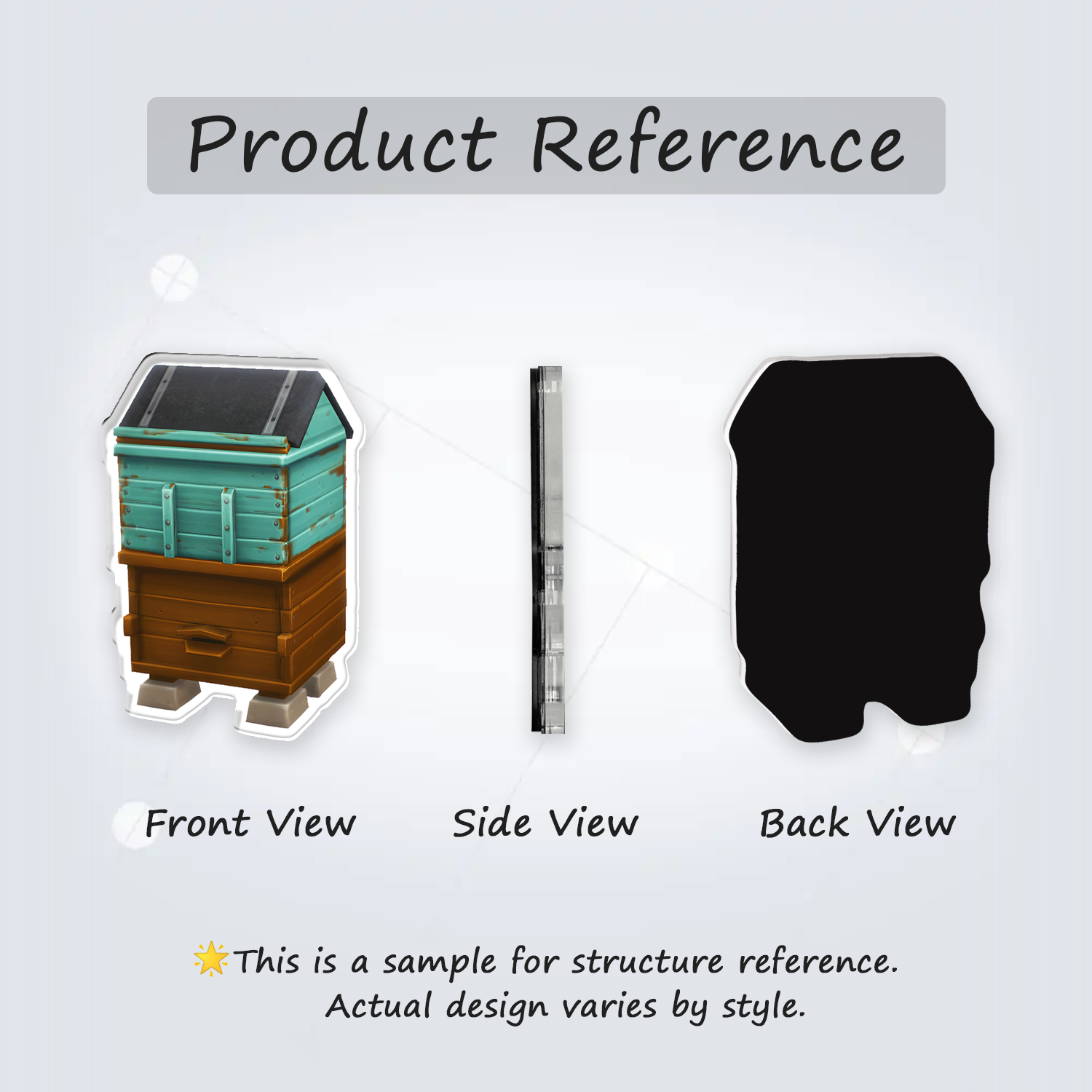 Fridge Magnet: Burtie's Bee Box
