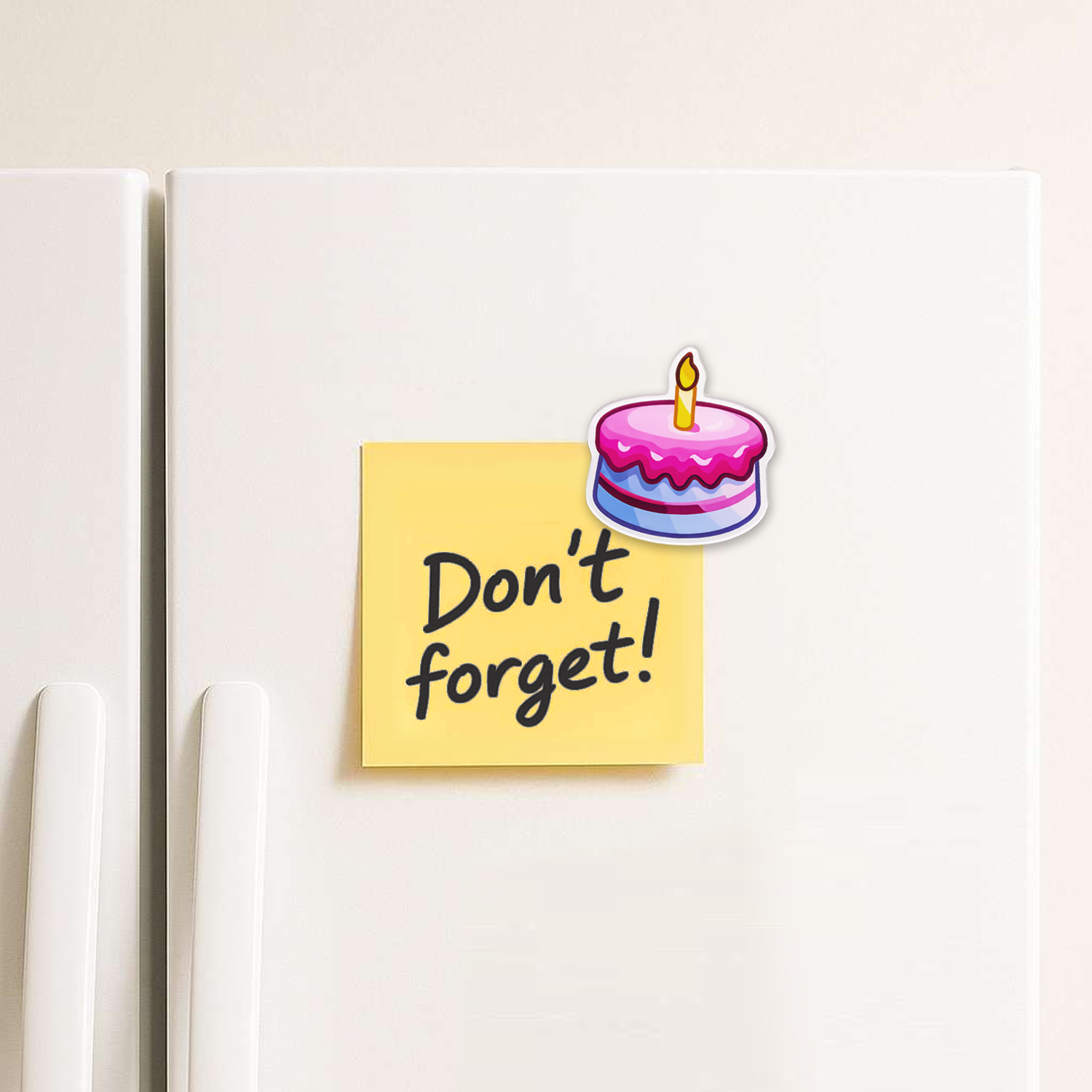 Fridge Magnet: Cake