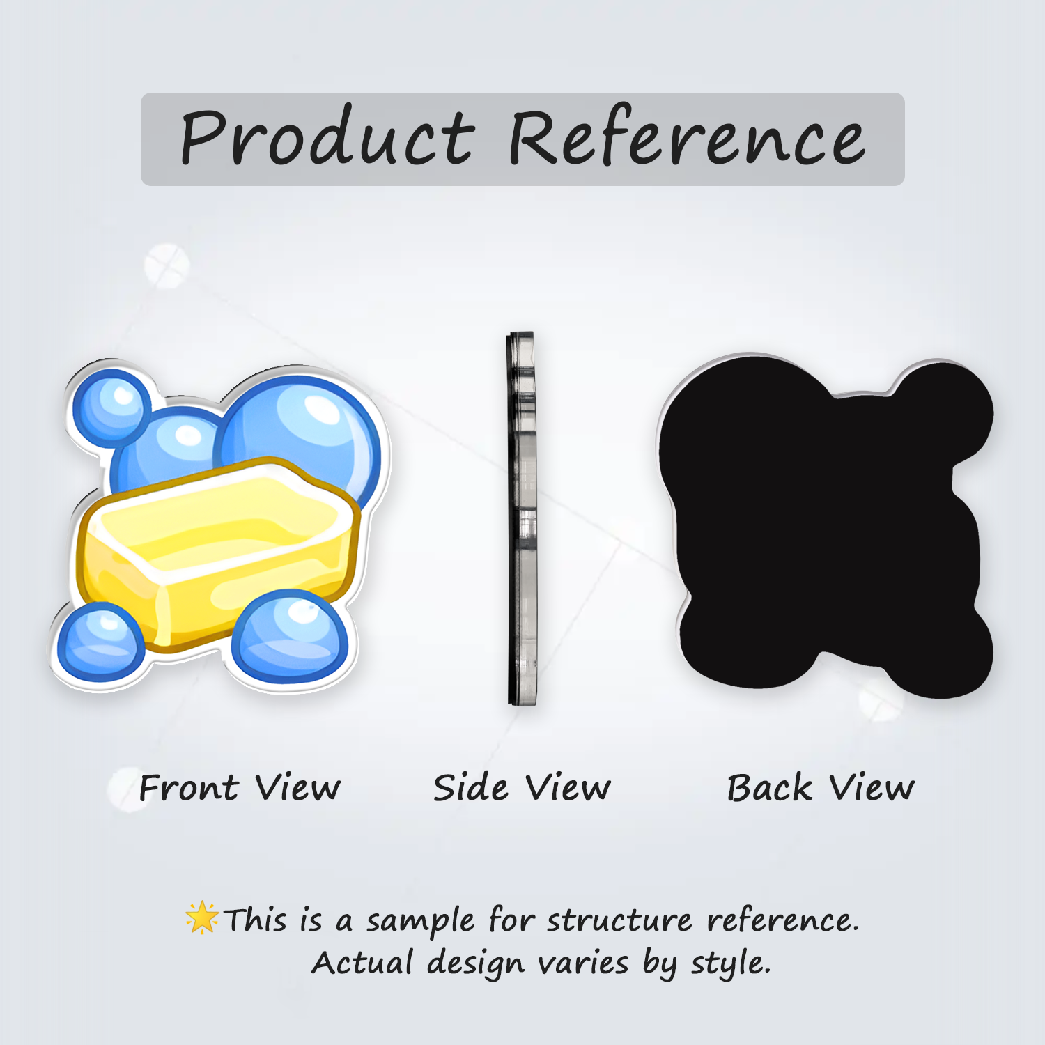 Fridge Magnet: Soap