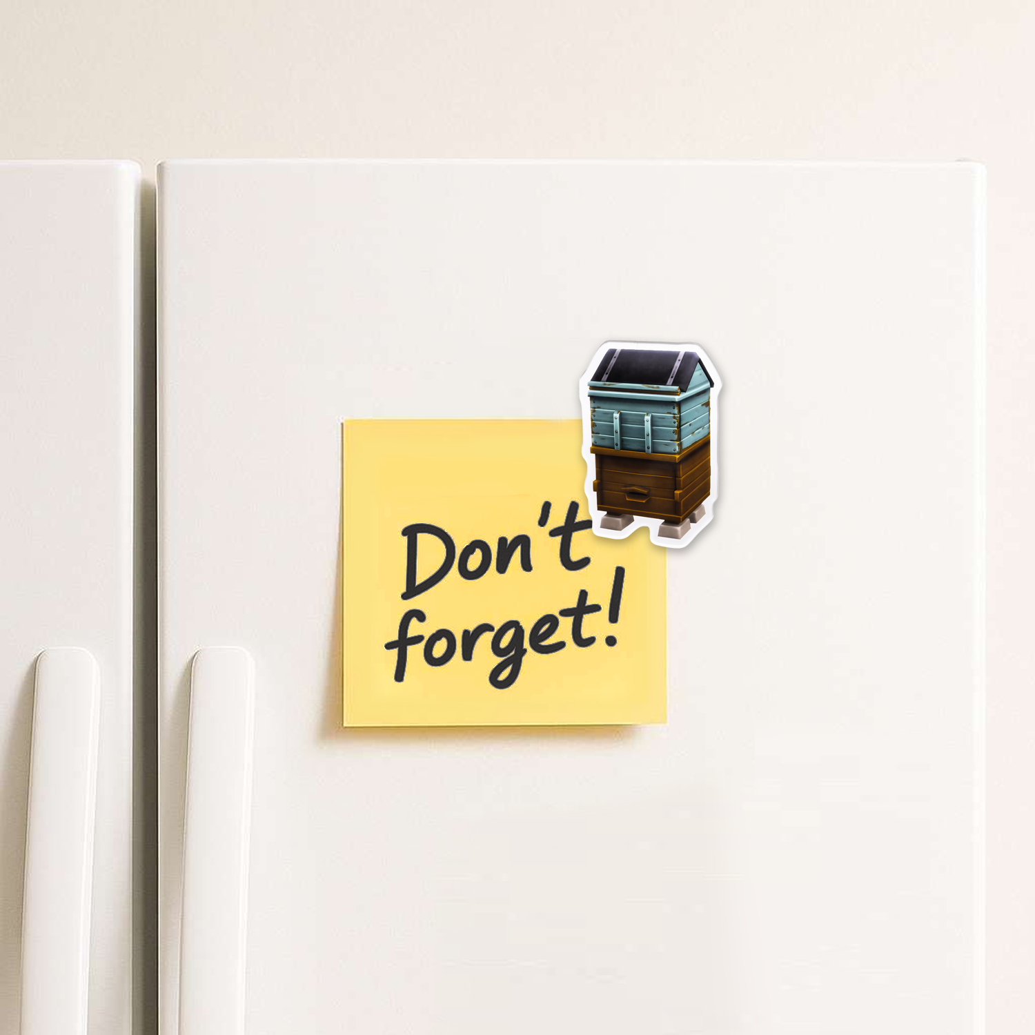 Fridge Magnet: Burtie's Bee Box