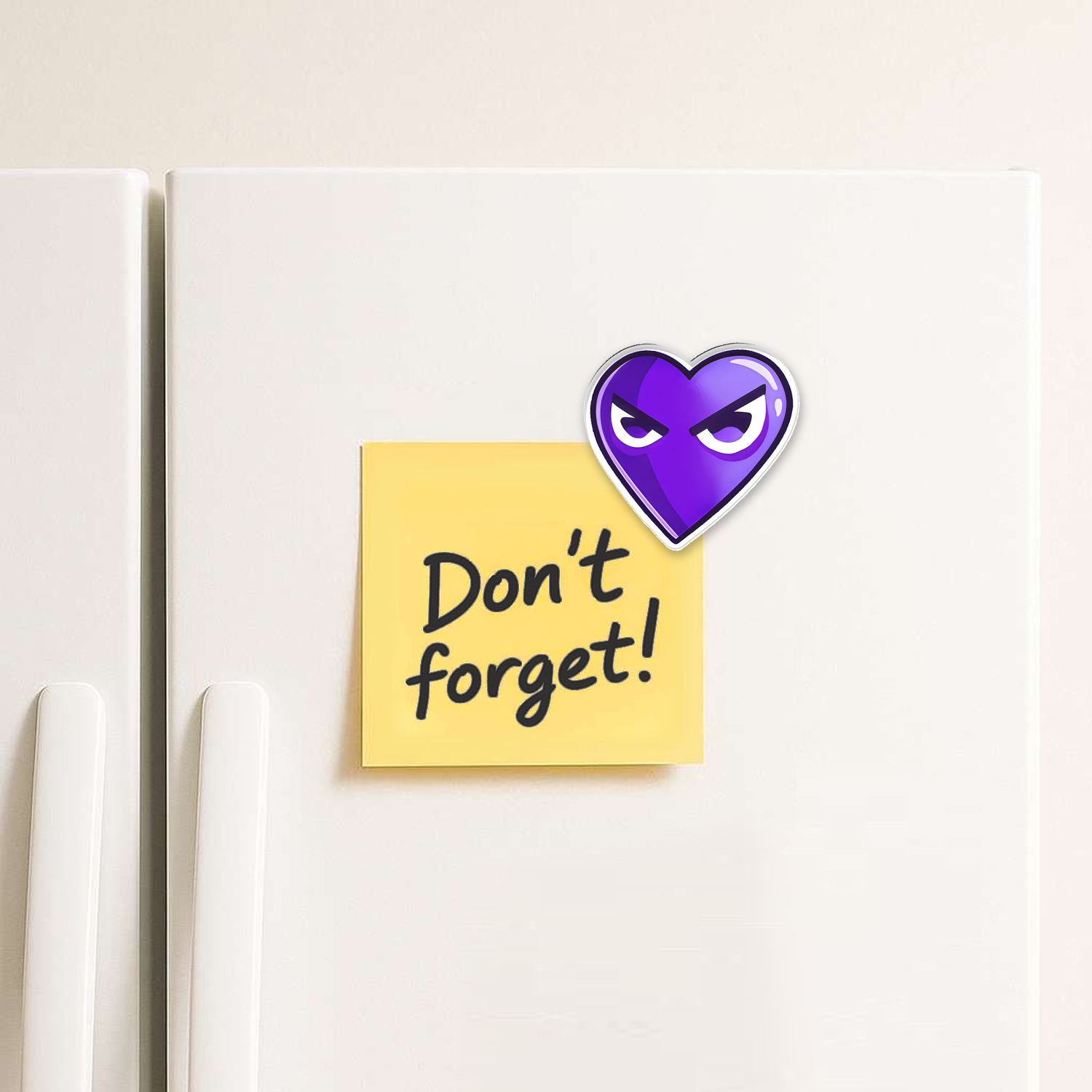 Fridge Magnet: Purple Heart