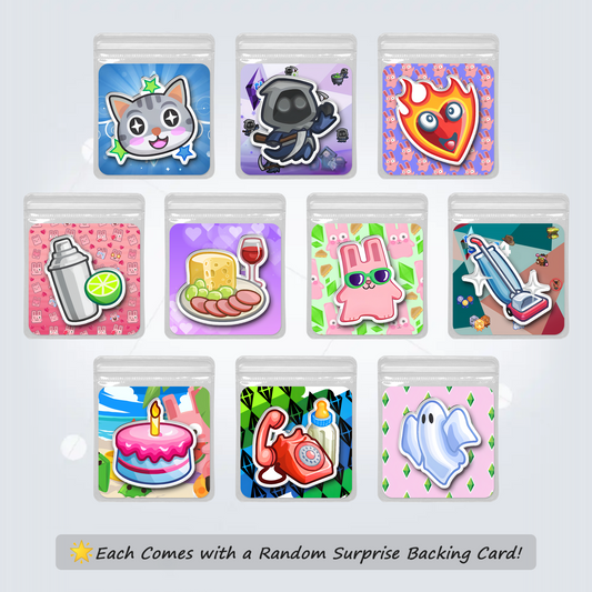 Fridge Magnet Icon Set 2 (10-Pack)