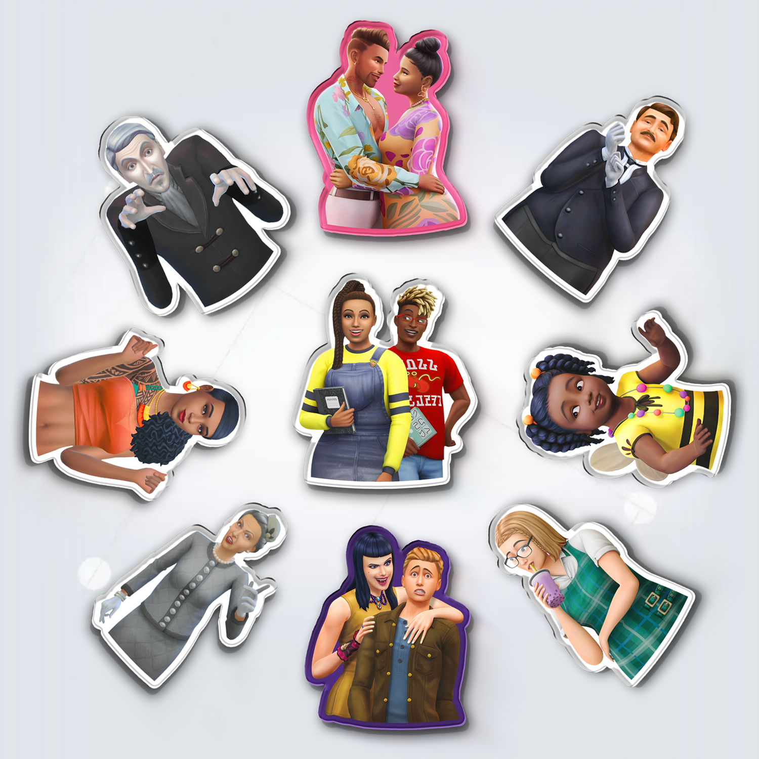 Fridge Magnet Set (Pick 10 – Please leave a note with your choices)