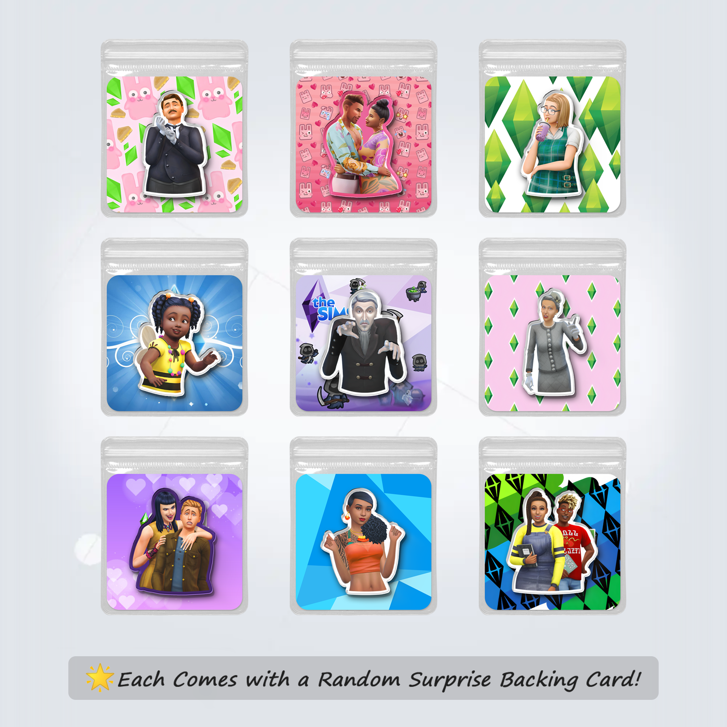 Fridge Magnet Set (Pick 10 – Please leave a note with your choices)