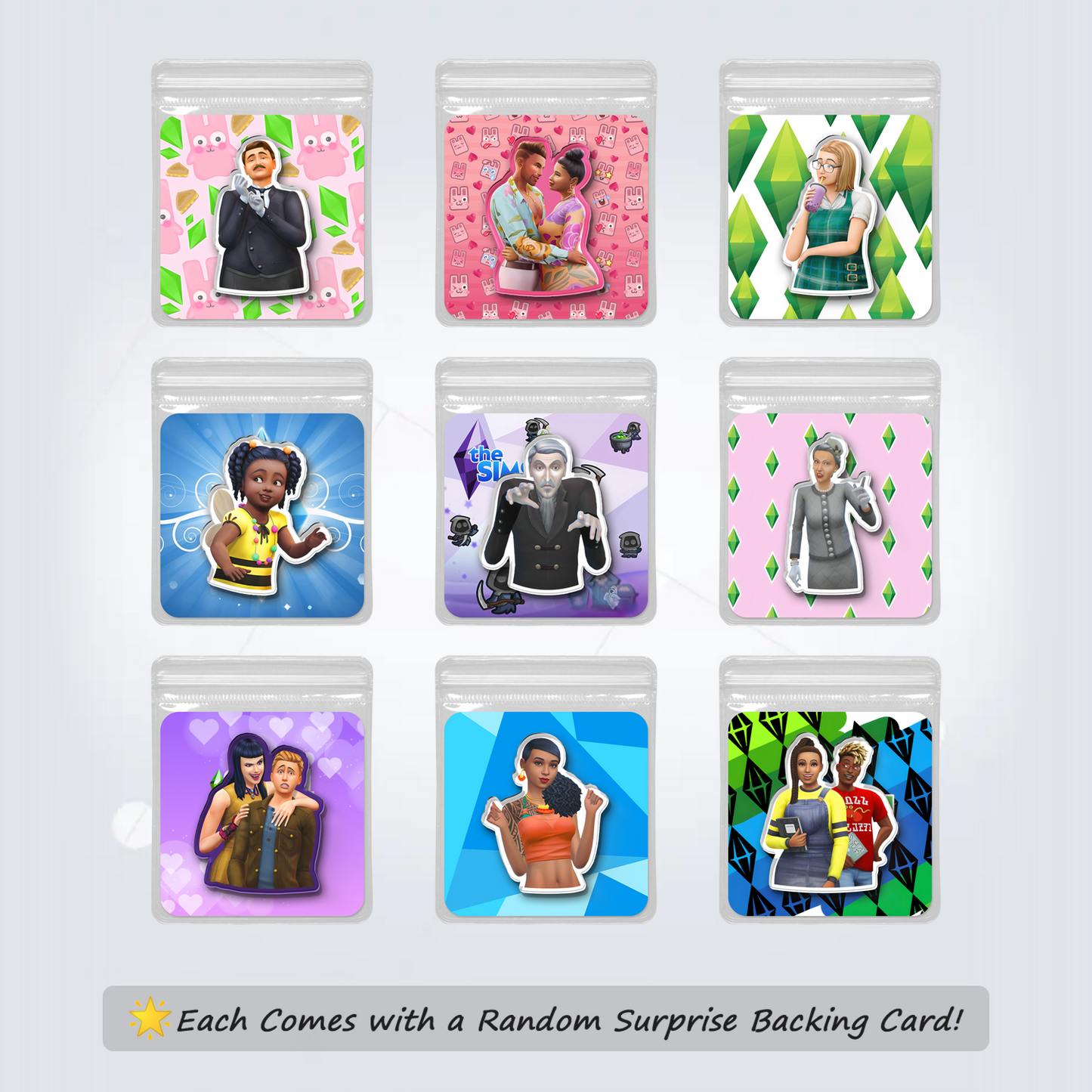 Fridge Magnet Set (Pick 10 – Please leave a note with your choices)