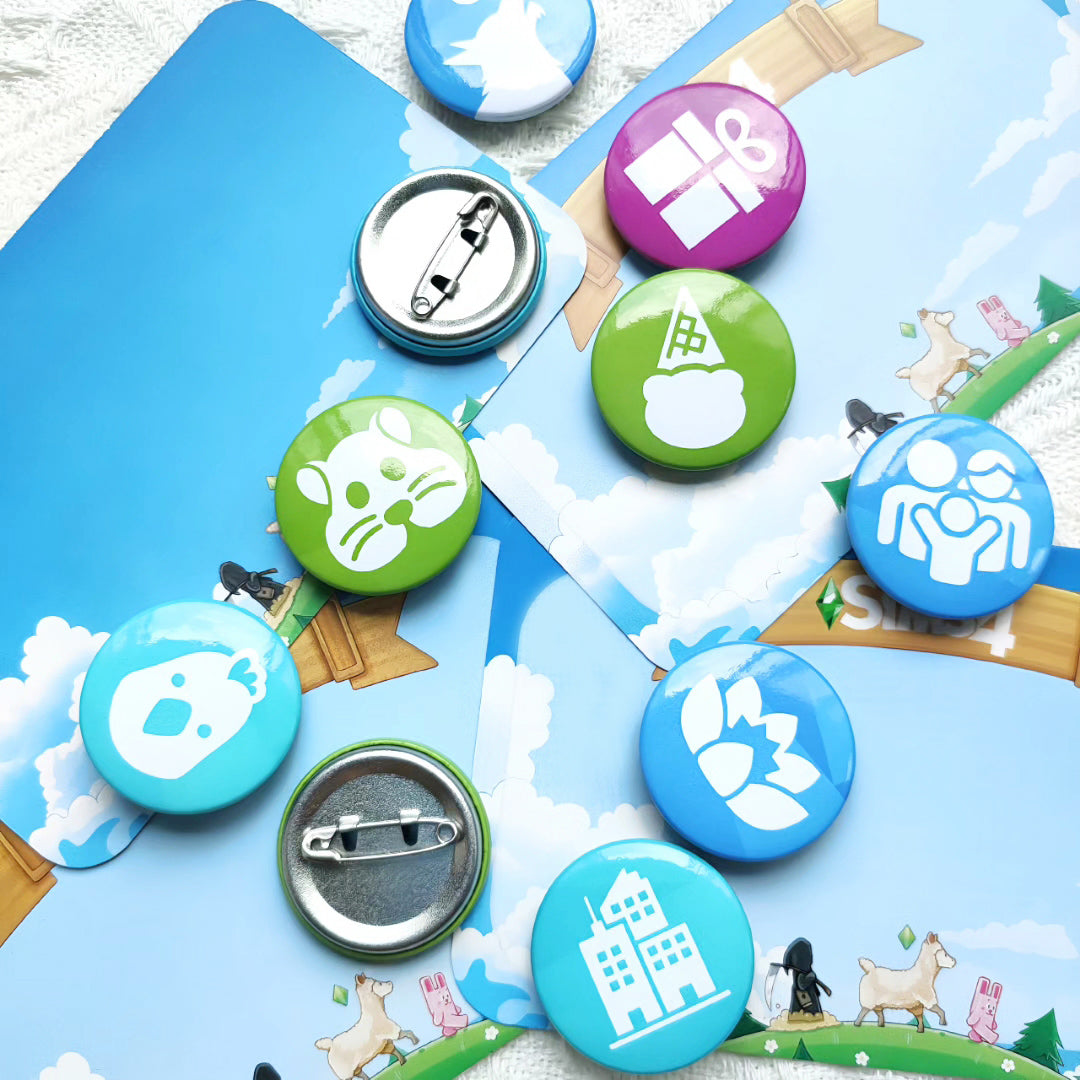 Mini Badge Set: Stuff Packs