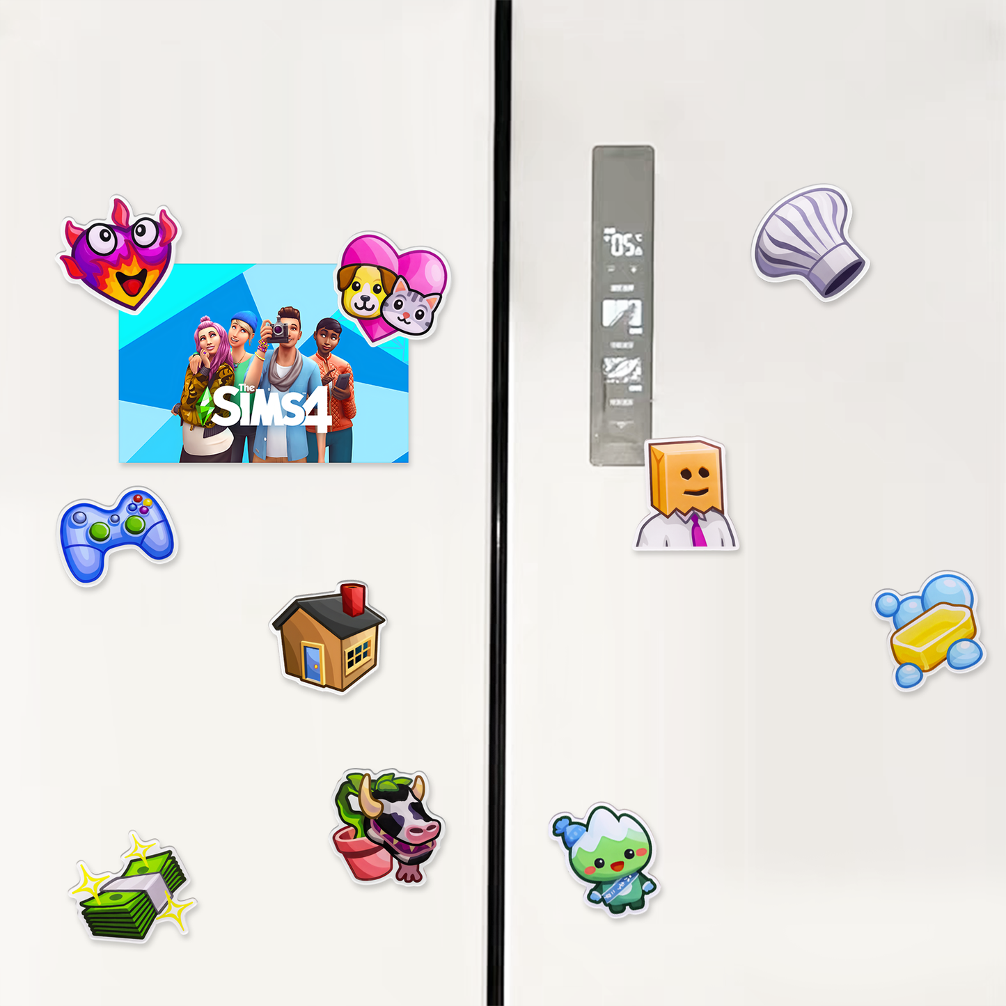 Fridge Magnet Icon Set 1 (10-Pack)