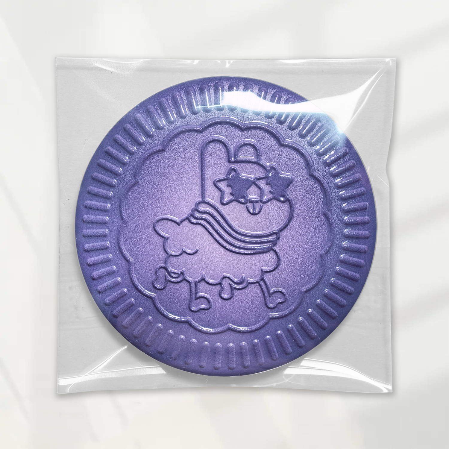 Embossed Badge: Llama