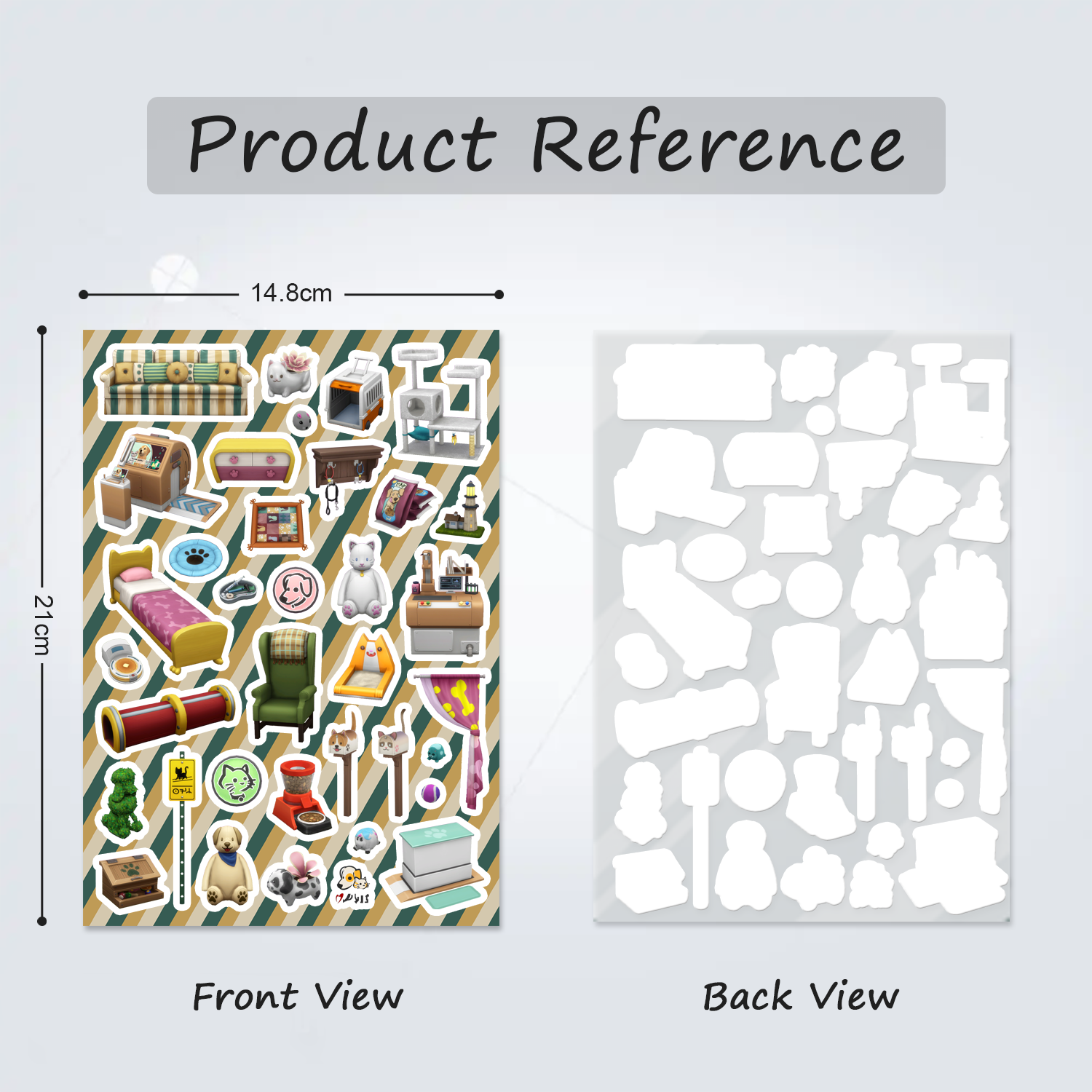 Sticker Sheet: Furnitures 1