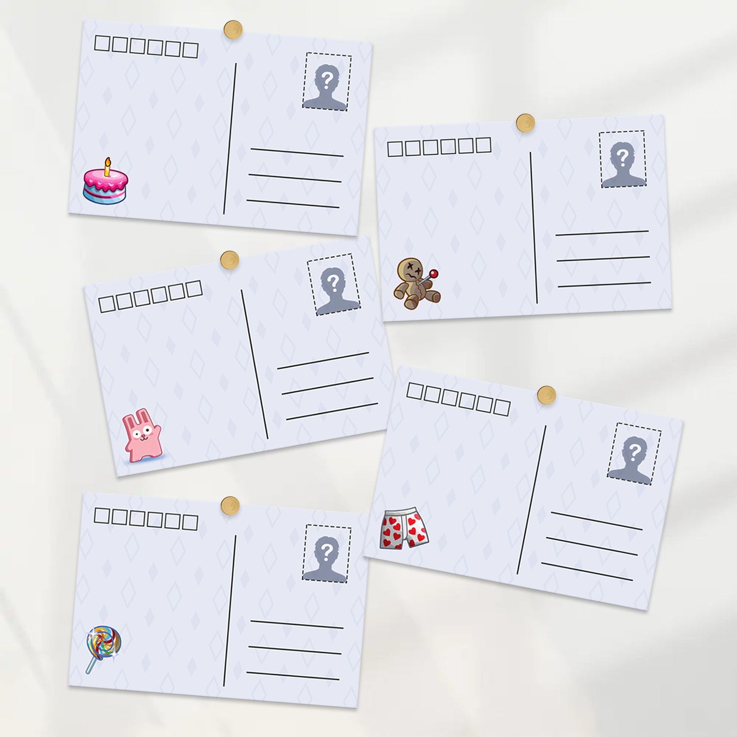 Postcard Set 2 (10 Pcs)
