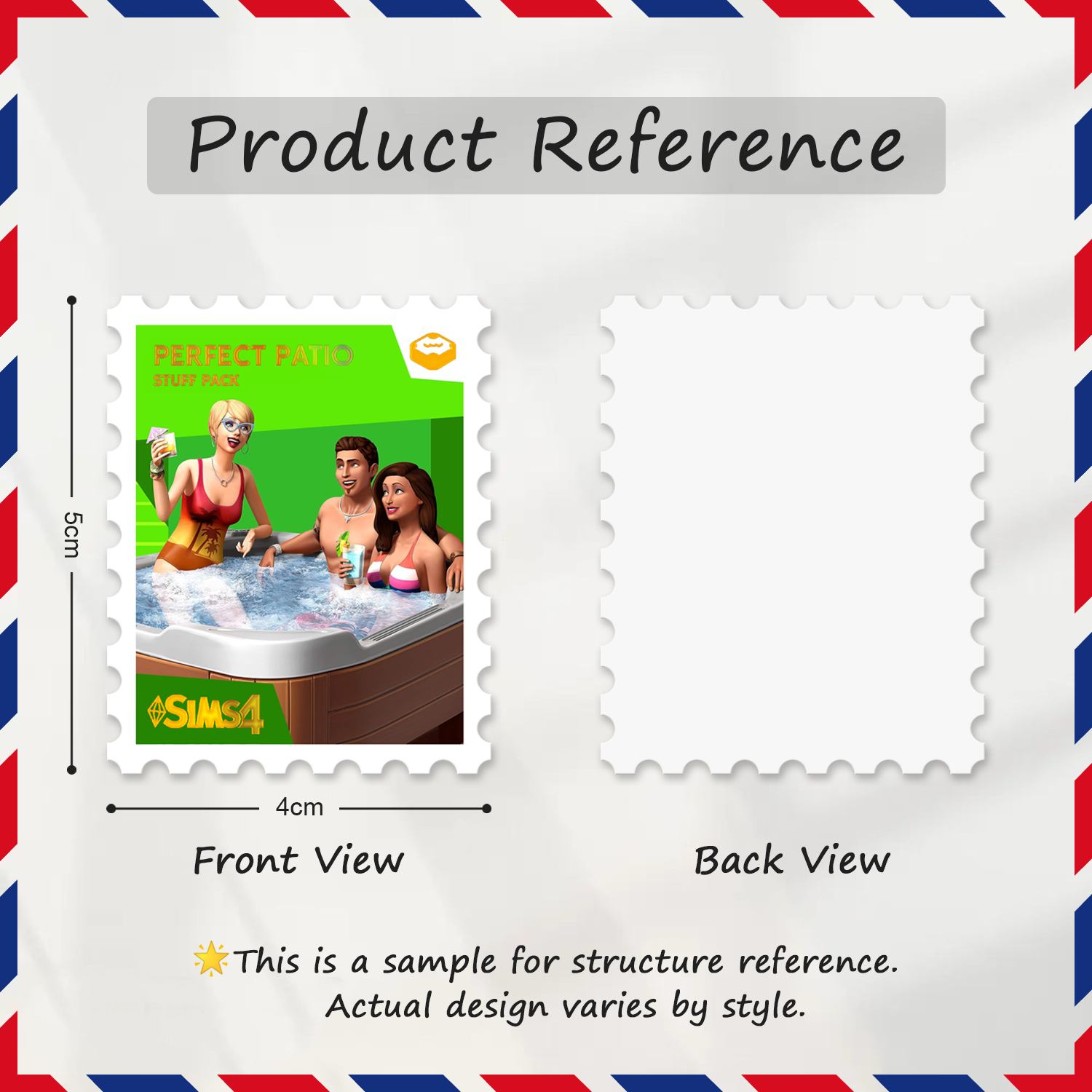 Stamp Stickers: Stuff Packs (14 Pcs)