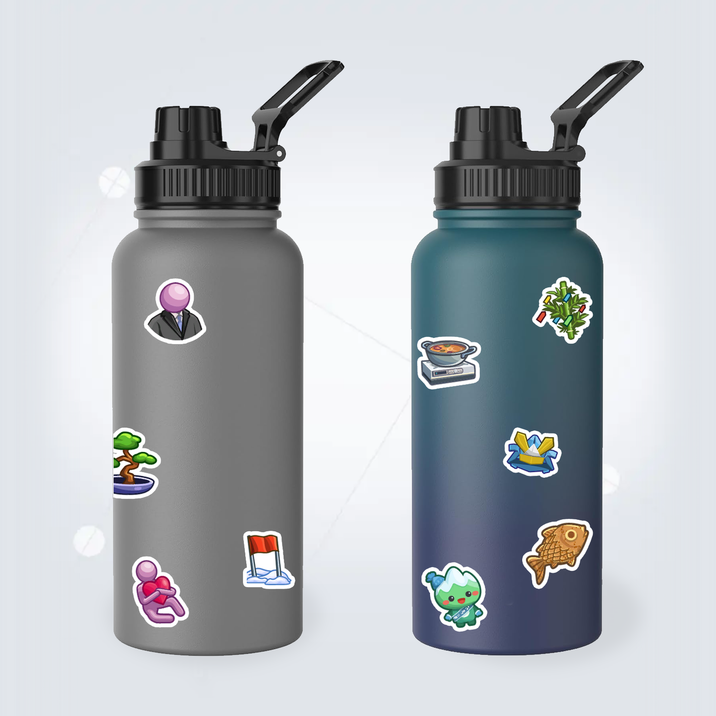 Sticker Sheet: Snowy Escape