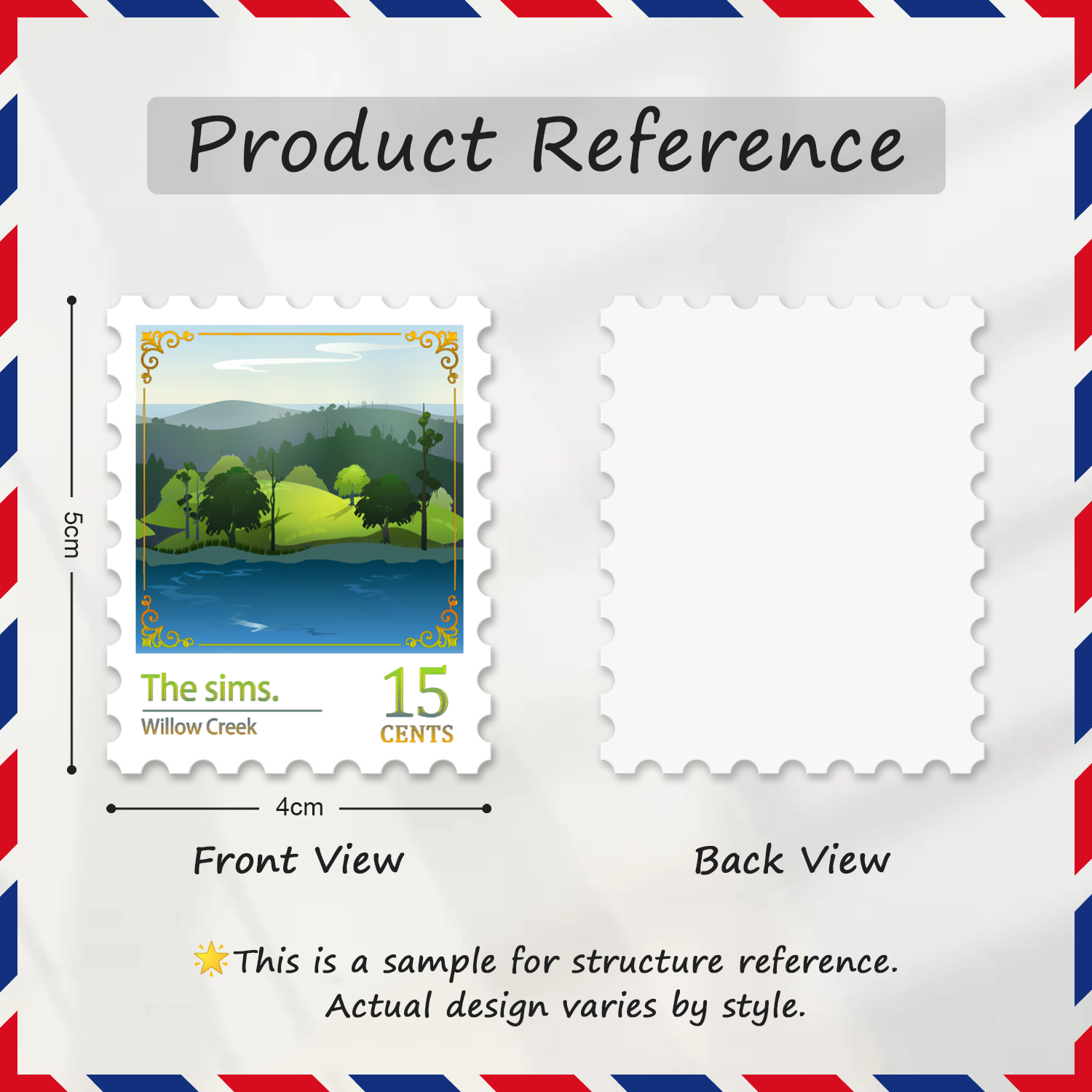 Stamp Stickers: Residential Worlds (15 Pcs)