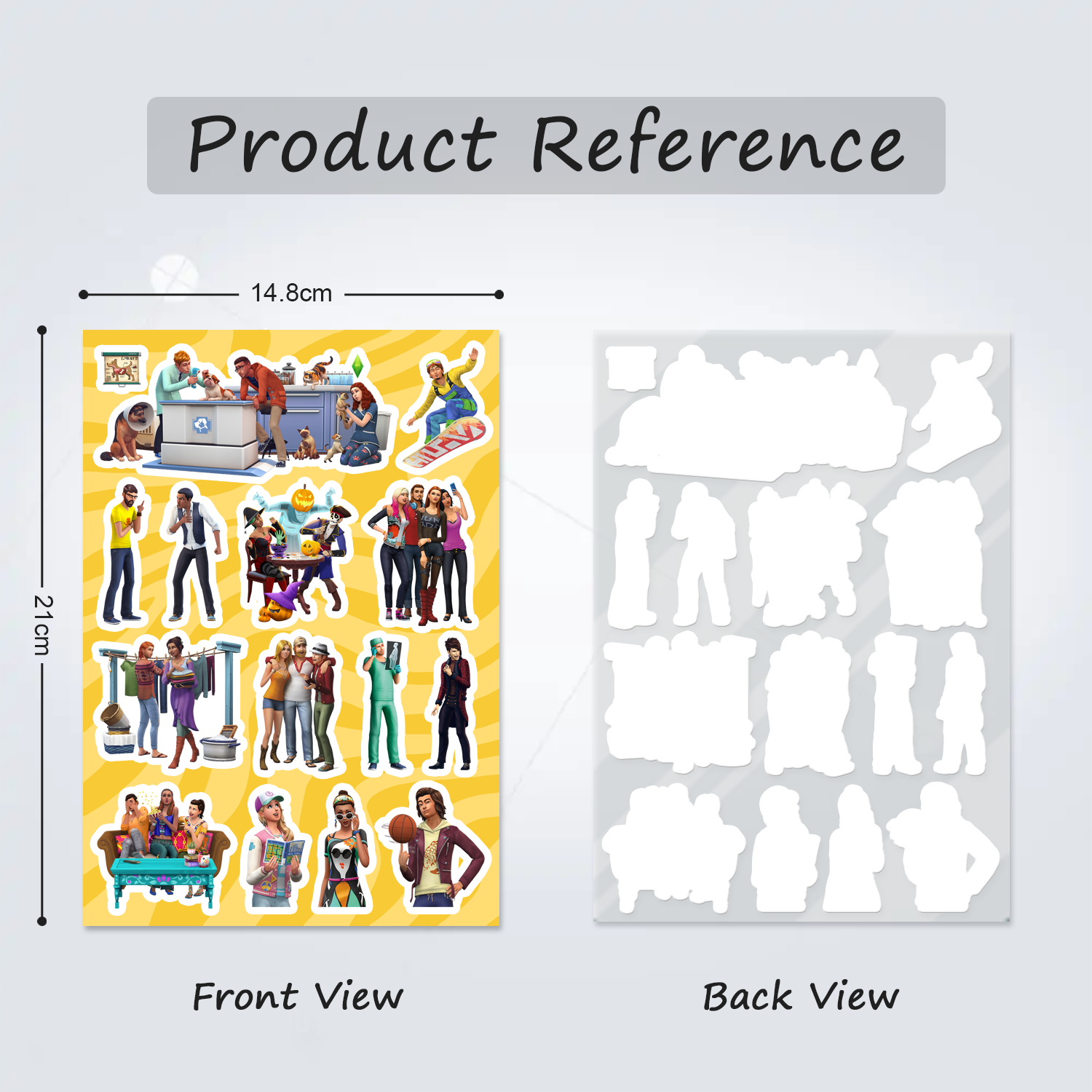 Sticker Sheet: NPC 1