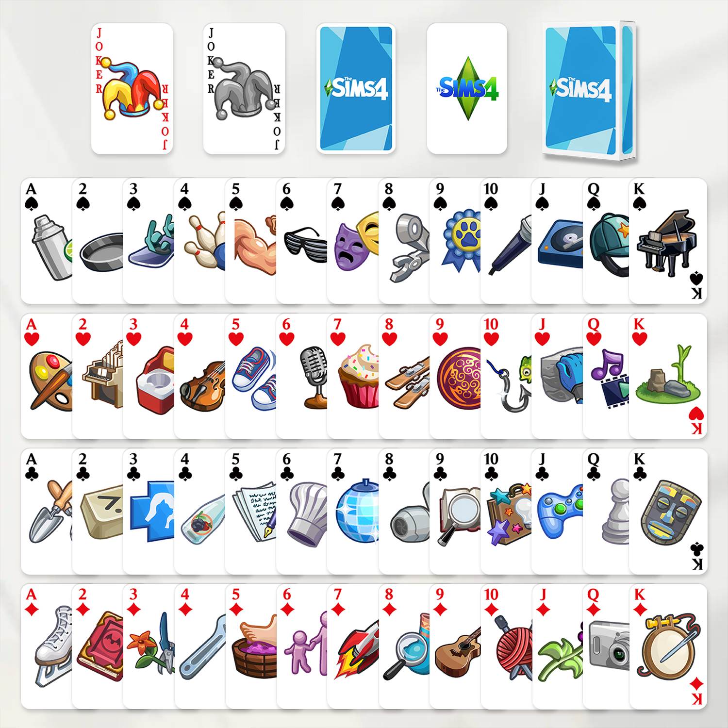 Playing Cards: ICON (54 Cards)