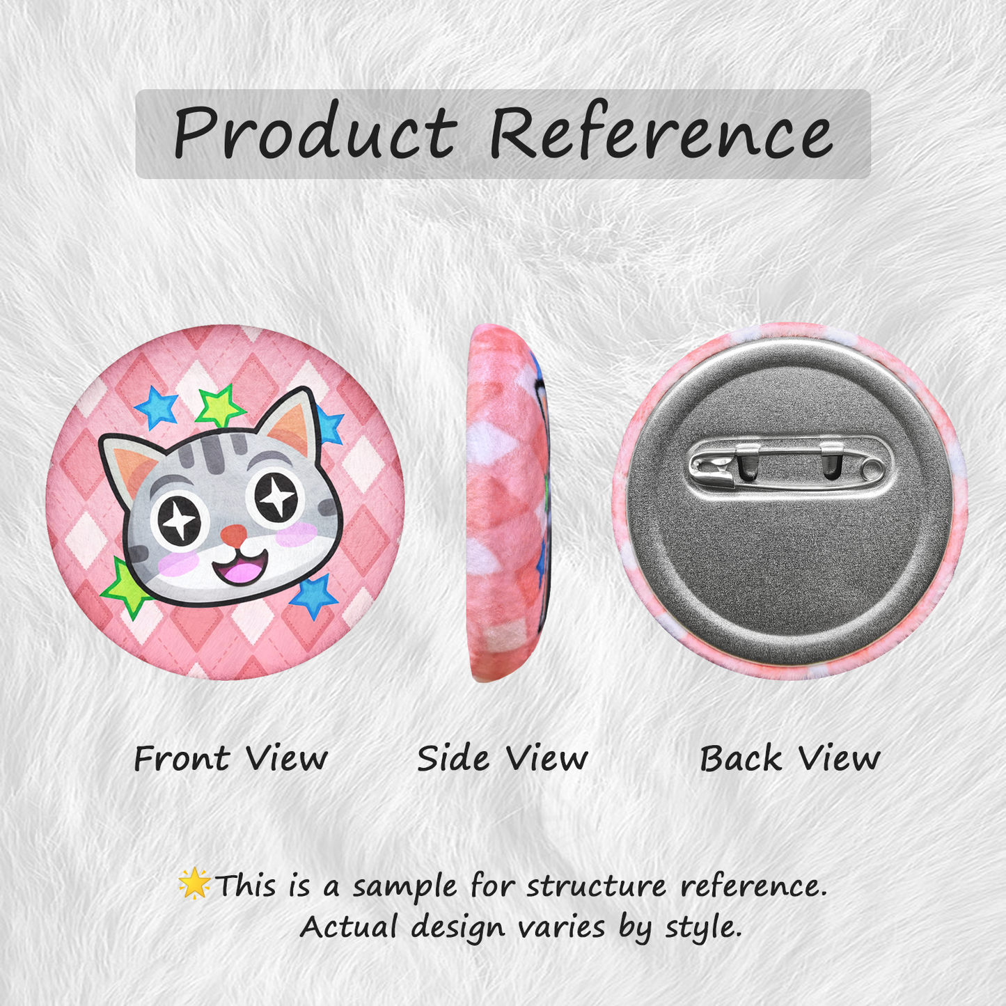 Plush Badge: Kitten