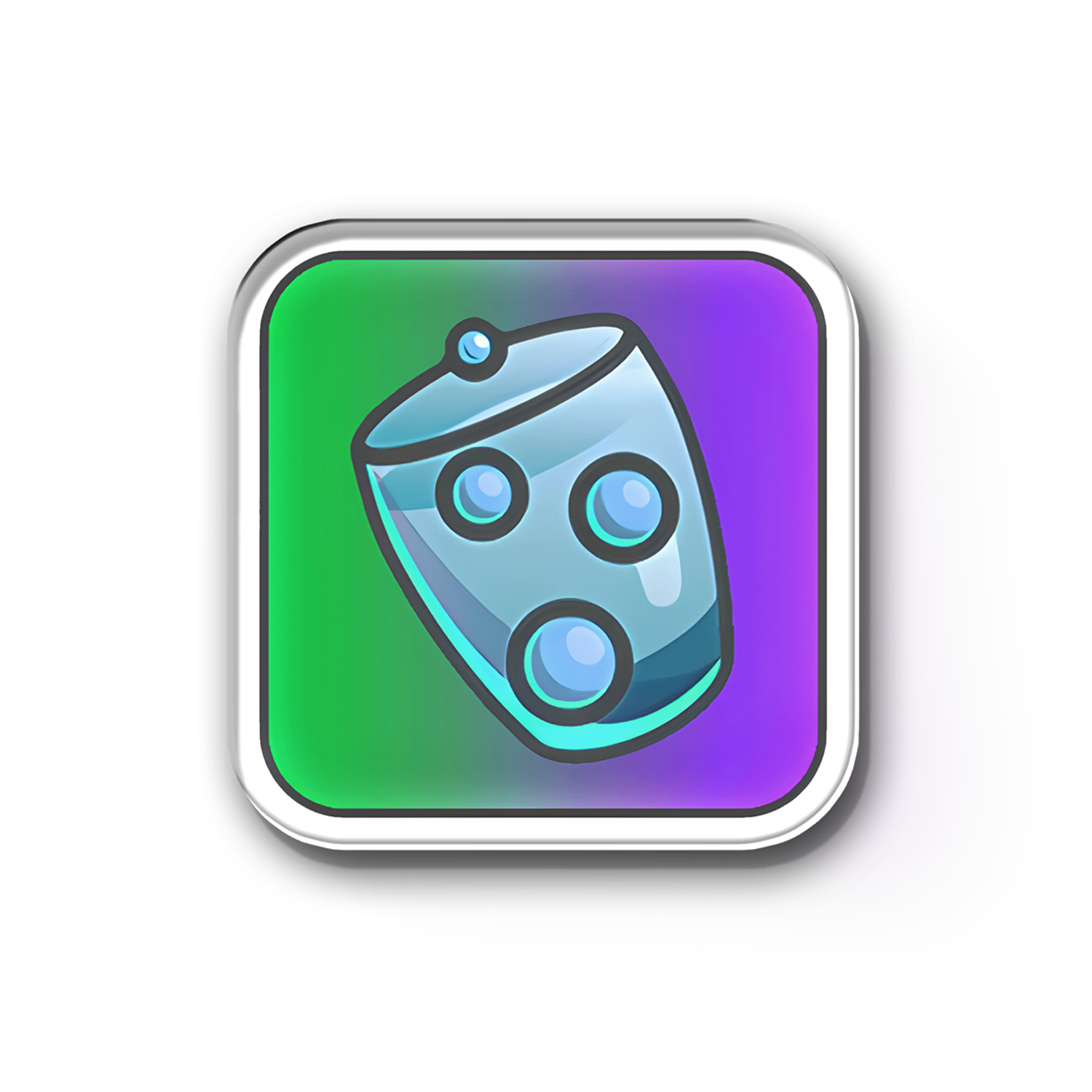 Buff Fridge Magnet