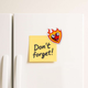Fridge Magnet: Flame Heart