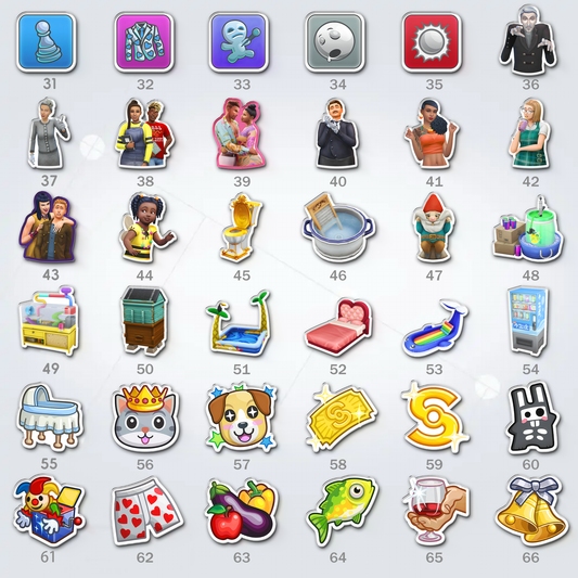 Fridge Magnet Set (Pick 5 – Please leave a note with your choices)