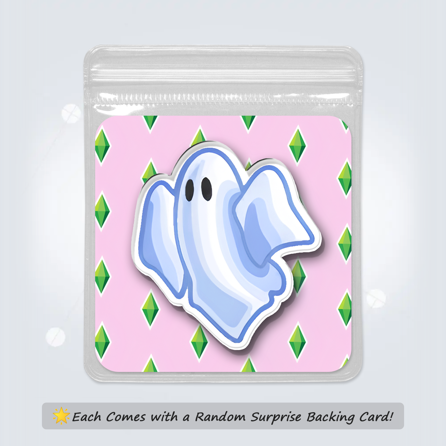Fridge Magnet: Ghost