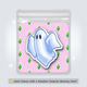 Fridge Magnet: Ghost