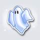 Fridge Magnet: Ghost