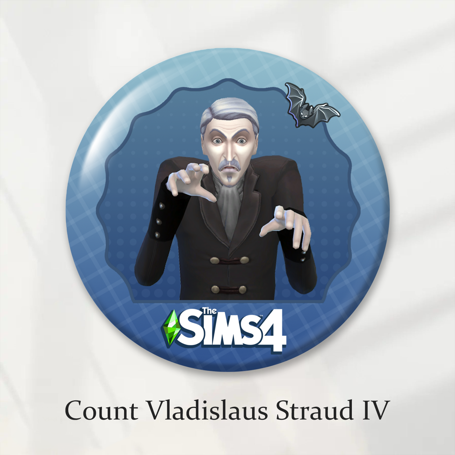 Laminated Badge: Count Vladislaus Straud IV