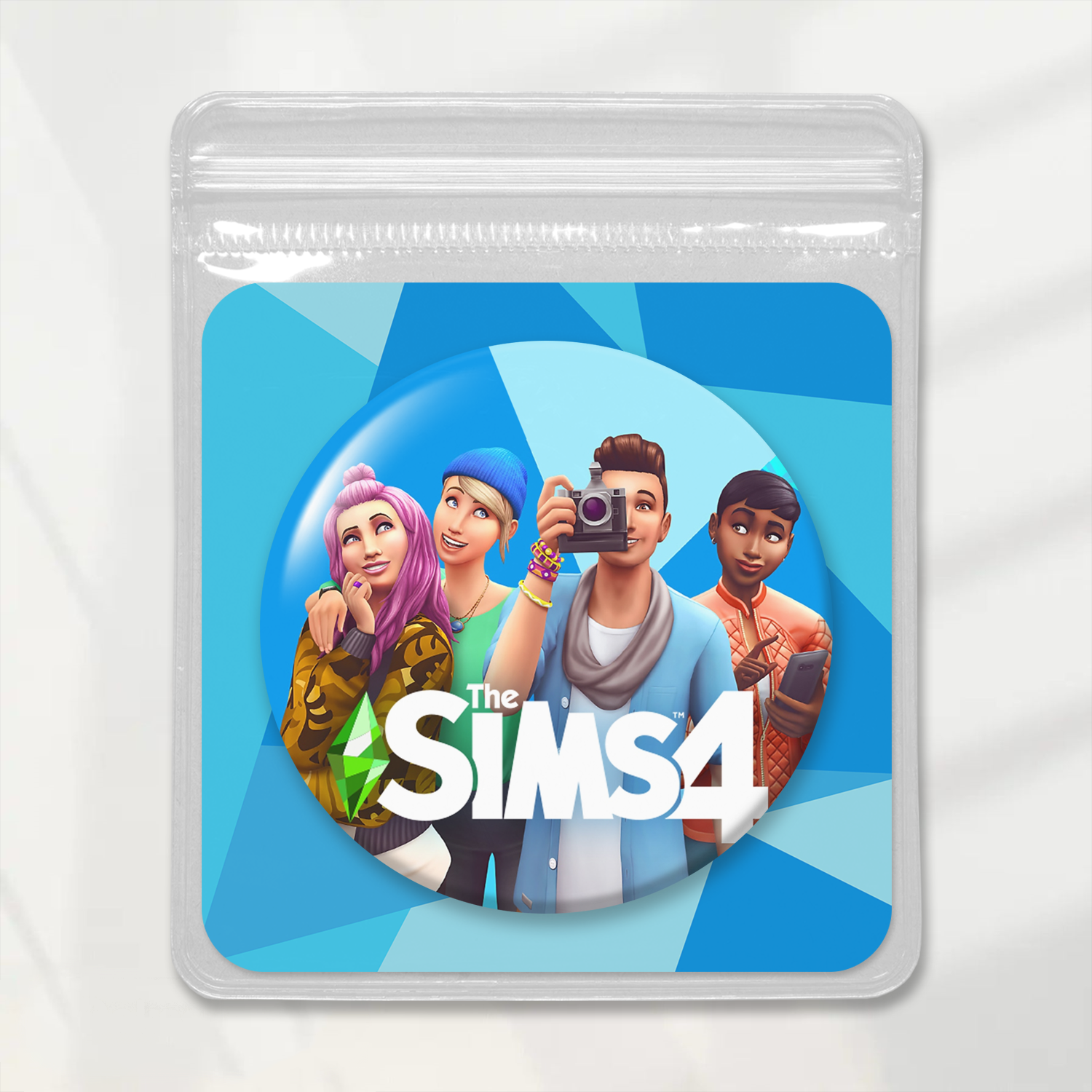 Laminated Badge: The sims 4