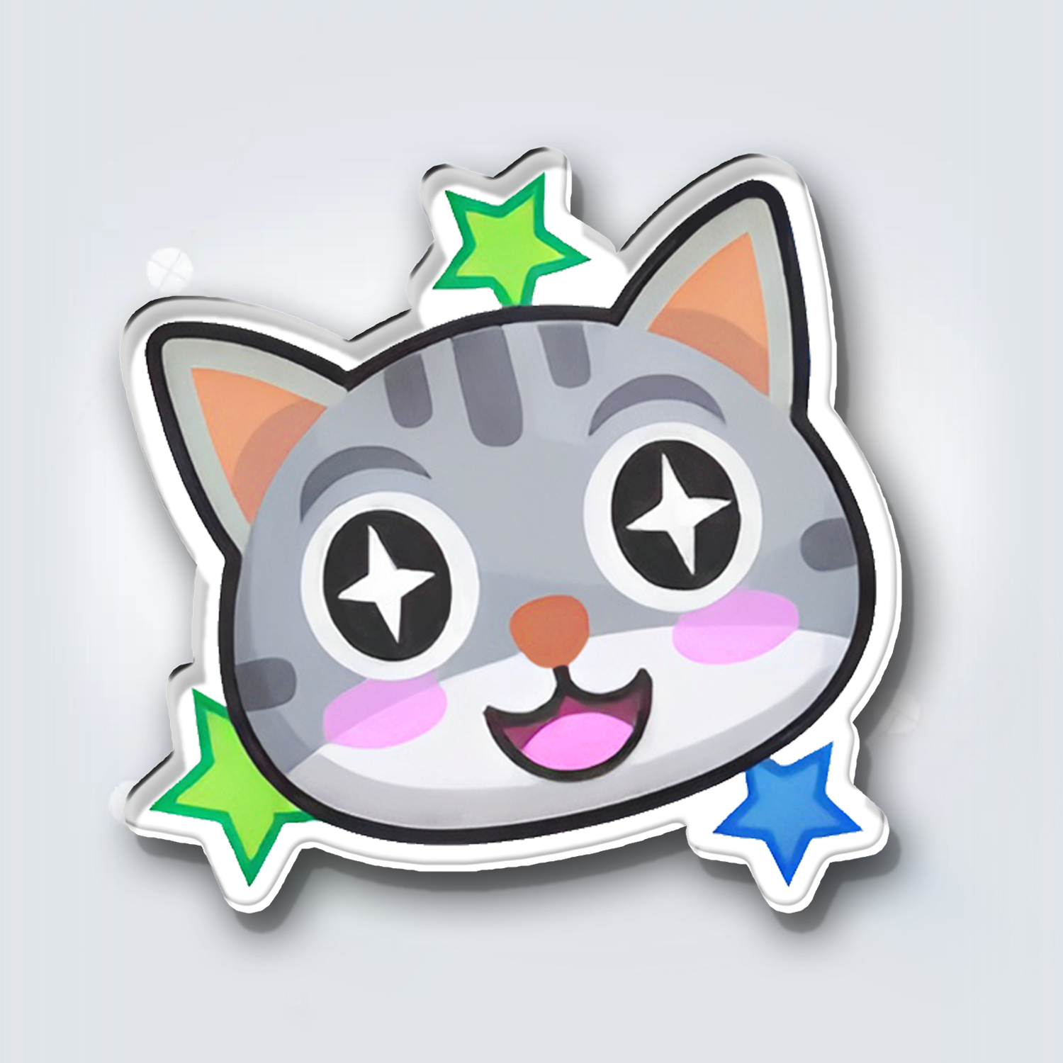 Fridge Magnet: Kitten