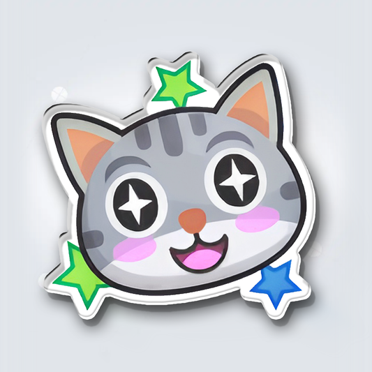 Fridge Magnet: Kitten