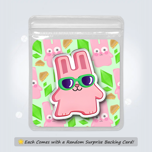 Fridge Magnet: Freezer Bunny
