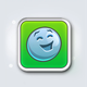 Fridge Magnet: Happy