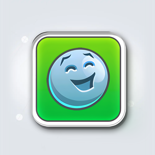 Fridge Magnet: Happy