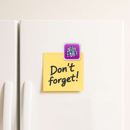 Fridge Magnet: Playful