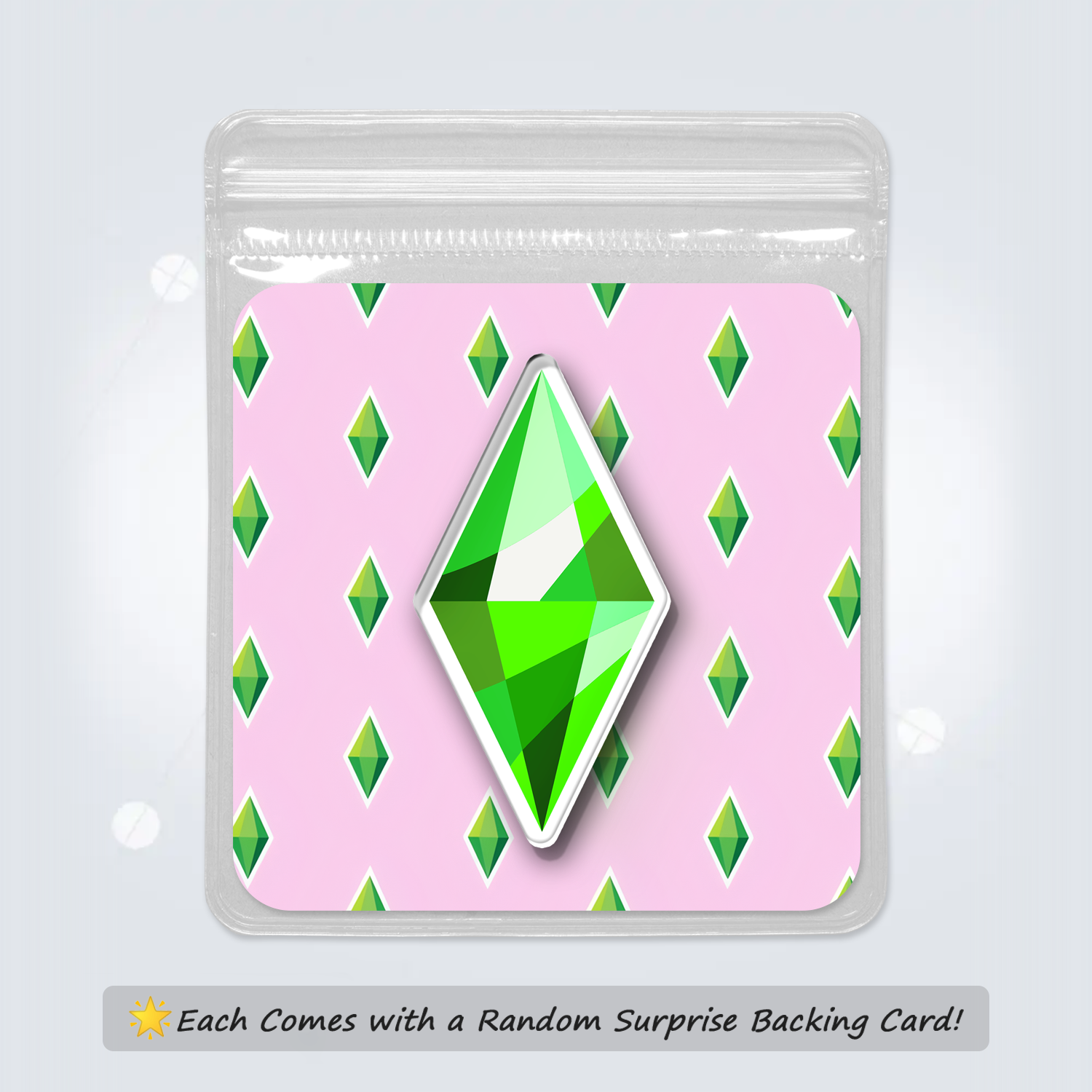 Fridge Magnet: Green Plumbob