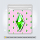 Fridge Magnet: Green Plumbob