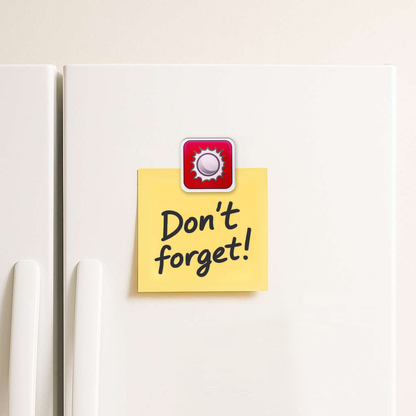 Fridge Magnet: Angry