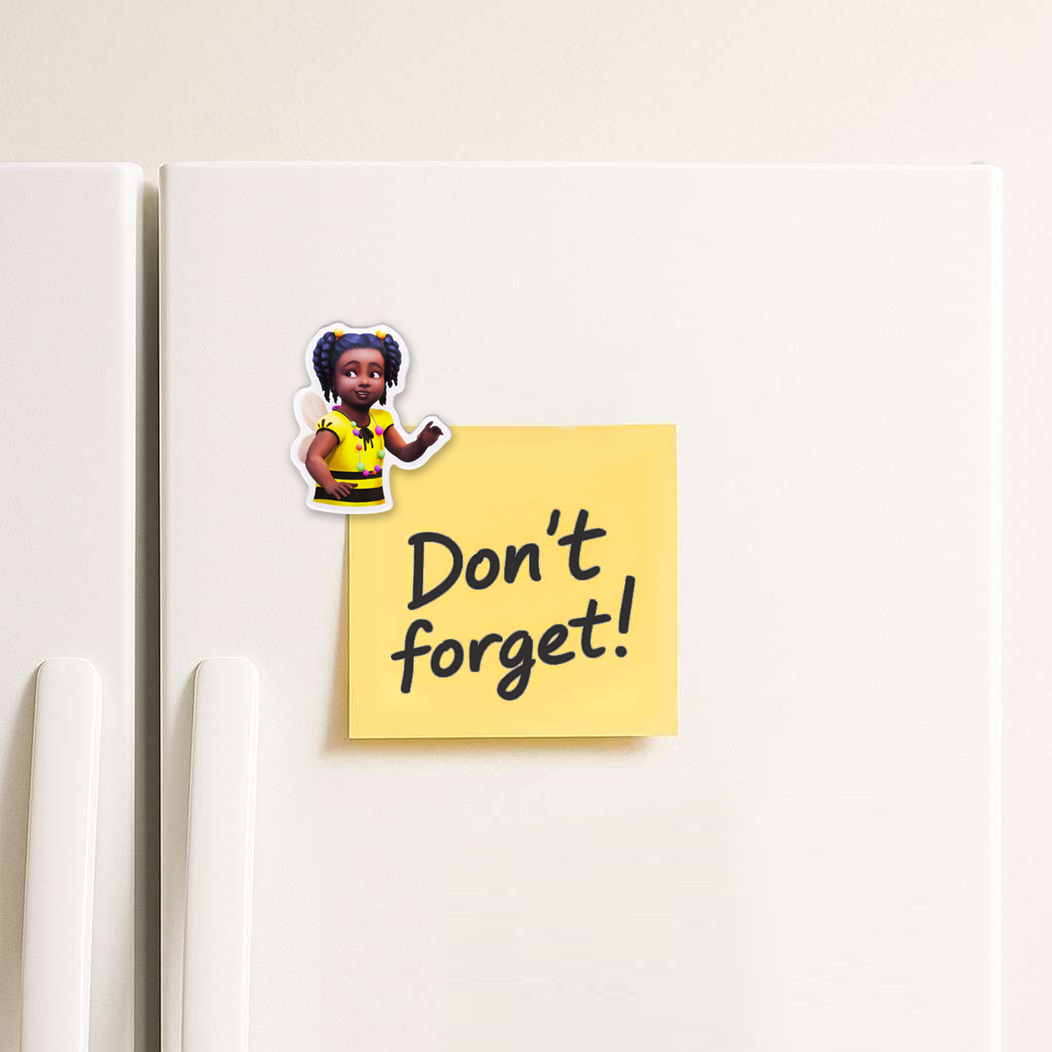 Fridge Magnet: Toddler